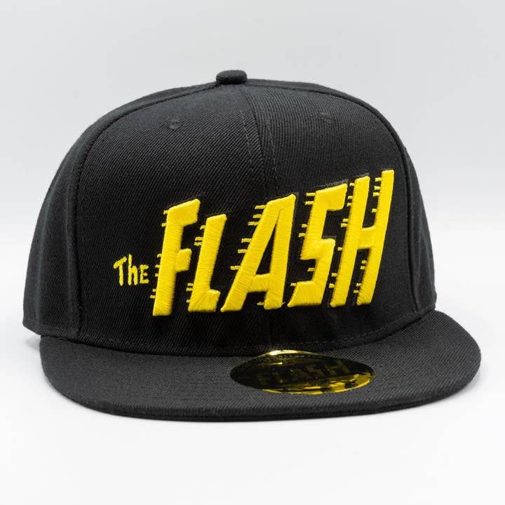 Casquette DC Comics The Flash - Logo Text pour la vente par COTTON DIVISION