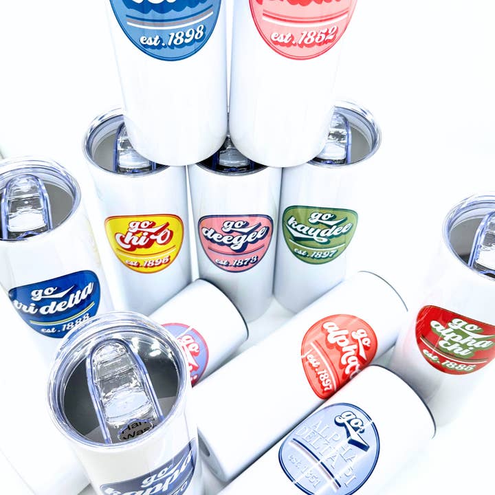 Gobelet Sorority - Go Sorority Design pour la vente par Sarahndipity Shop