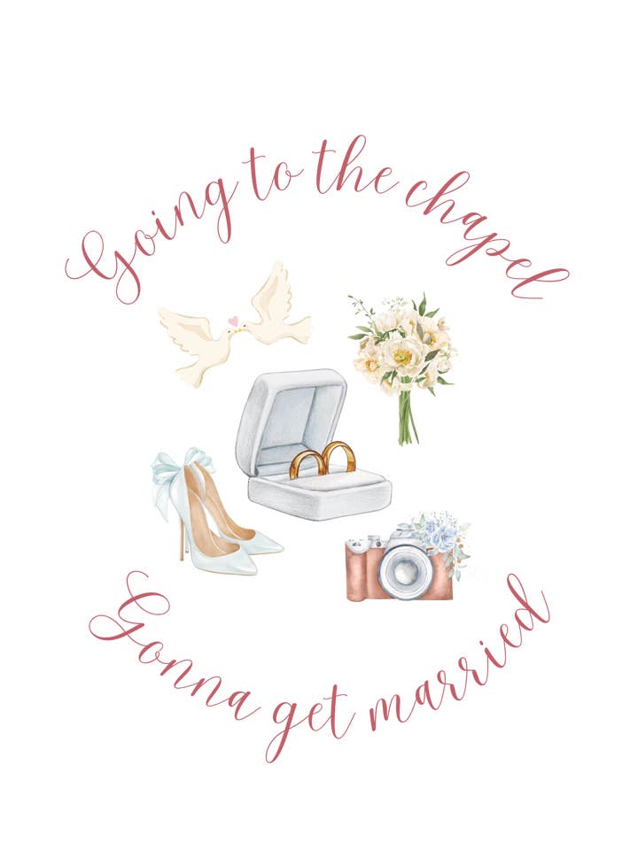 MI Reverie LLC - Wholesale Graphic Sweatshirt - Women's - Going to the Chapel - Gonna Get Married Sweater 3