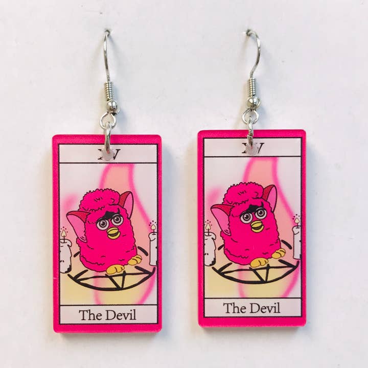 SimpleNGreat - Wholesale Dangle Earrings - Acrylic Luna Moth Earrings Transformation, Regeneration gift