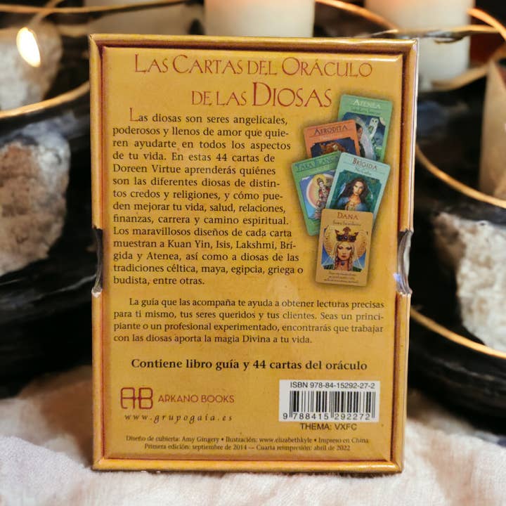 Magic Moon - Wholesale Philosophy - THE ORACLE OF THE GODDESSES. Guidebook + Cards1