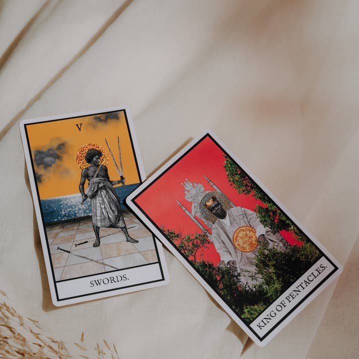 Tazama African Tarot - Wholesale Tarot Cards - Tazama African American Tarot Deck. Modern Black Tarot Cards11