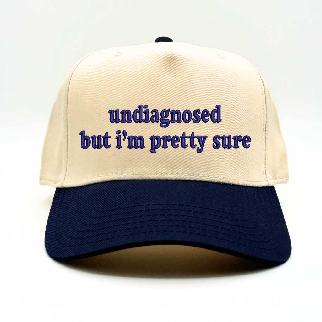 DSY Lifestyle - Wholesale Baseball Cap - Women's - Undiagnosed But Im Pretty Sure 5 Panel Baseball Hat2