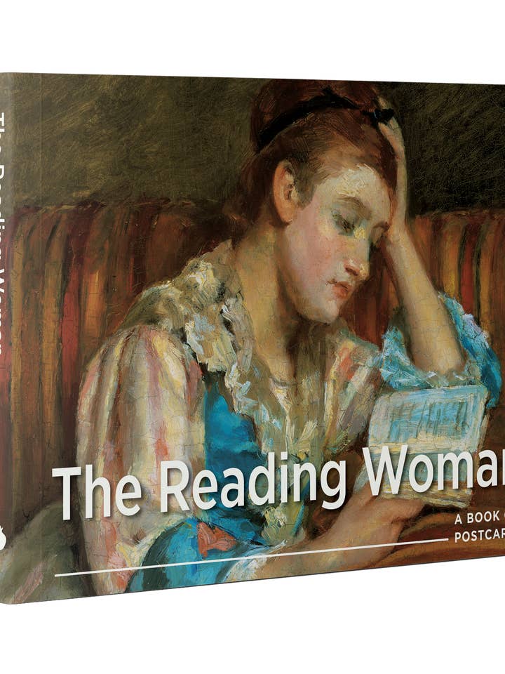 The Reading Woman Book of Postcards for wholesale by Pomegranate