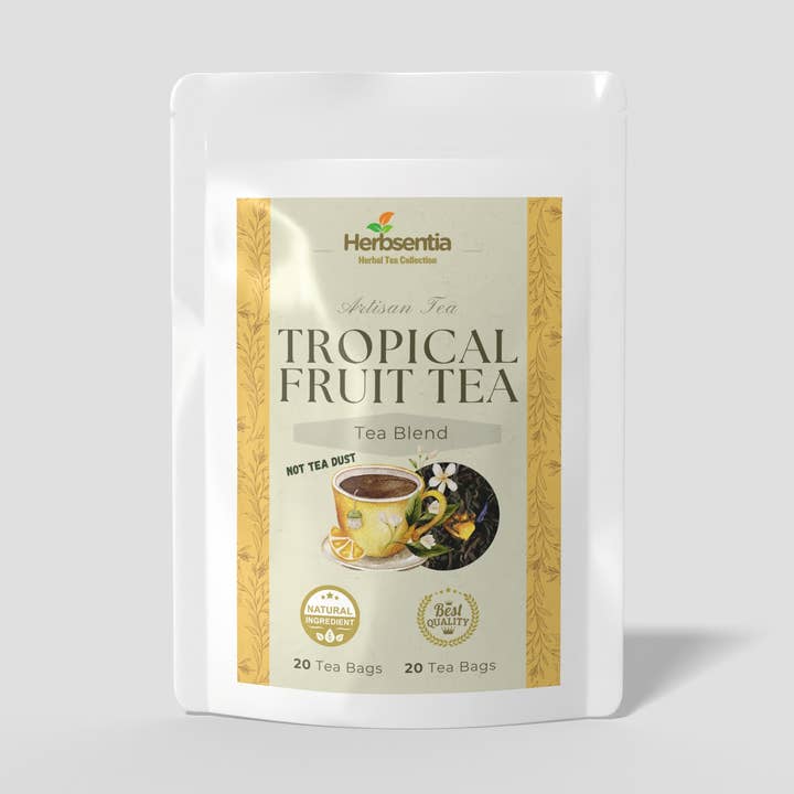 Tropical Fruit Tea – Fruity Black Tea with Tropical Notes for wholesale by Succus