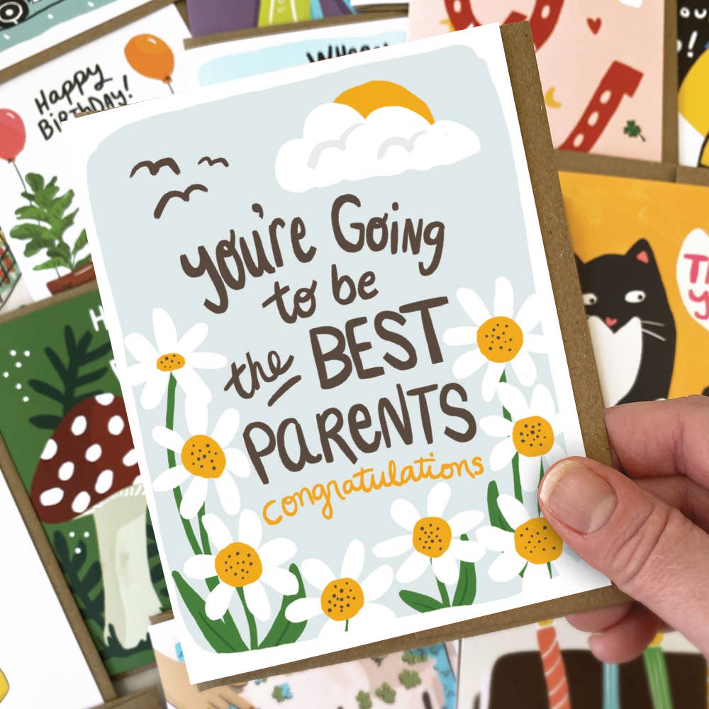 Kat French Design - Wholesale Baby Card - Best Parents Baby Card1