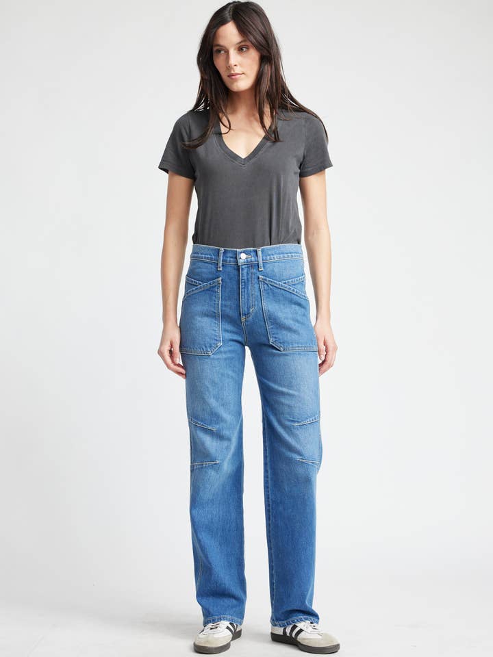 Pantaloni di jeans Cyra per la vendita all'ingrosso da parte di Self Contrast