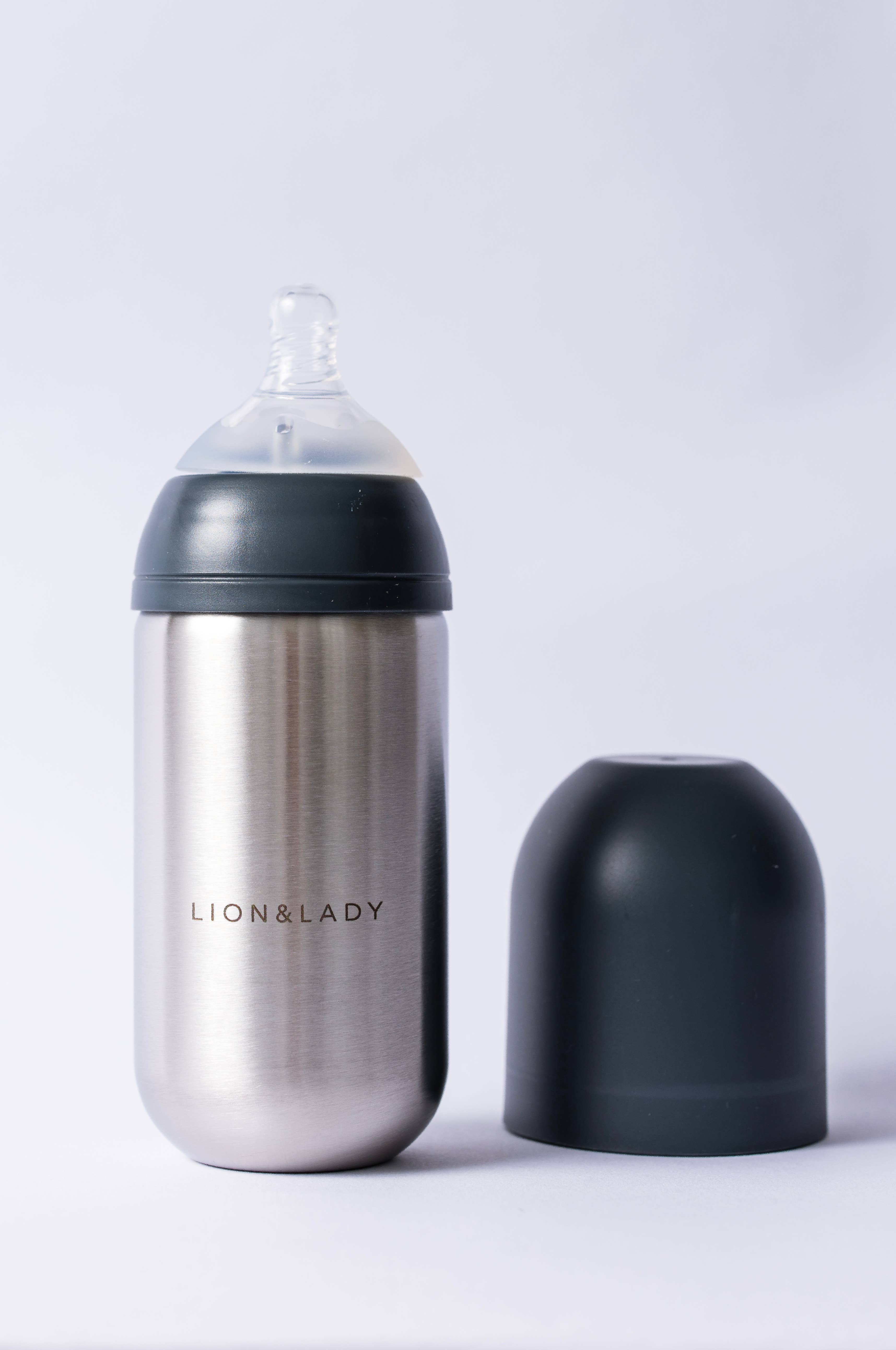 Lion & Lady – wholesale Baby bottle – 18/8 Stainless Steel Baby bottle - 350ml3