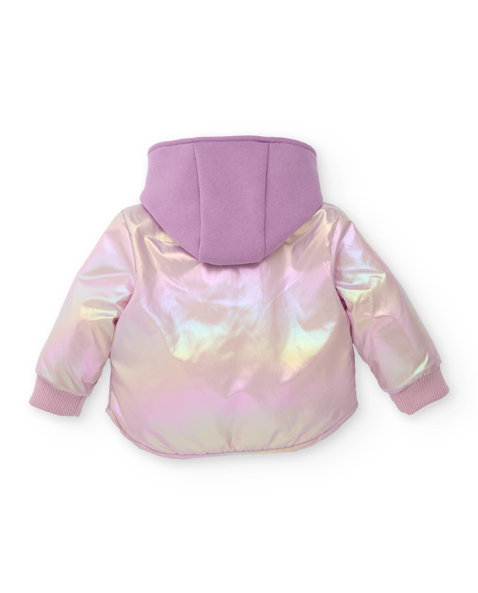 tuc tuc - Wholesale Parka - Kids - Bright pink hooded girl's parka1