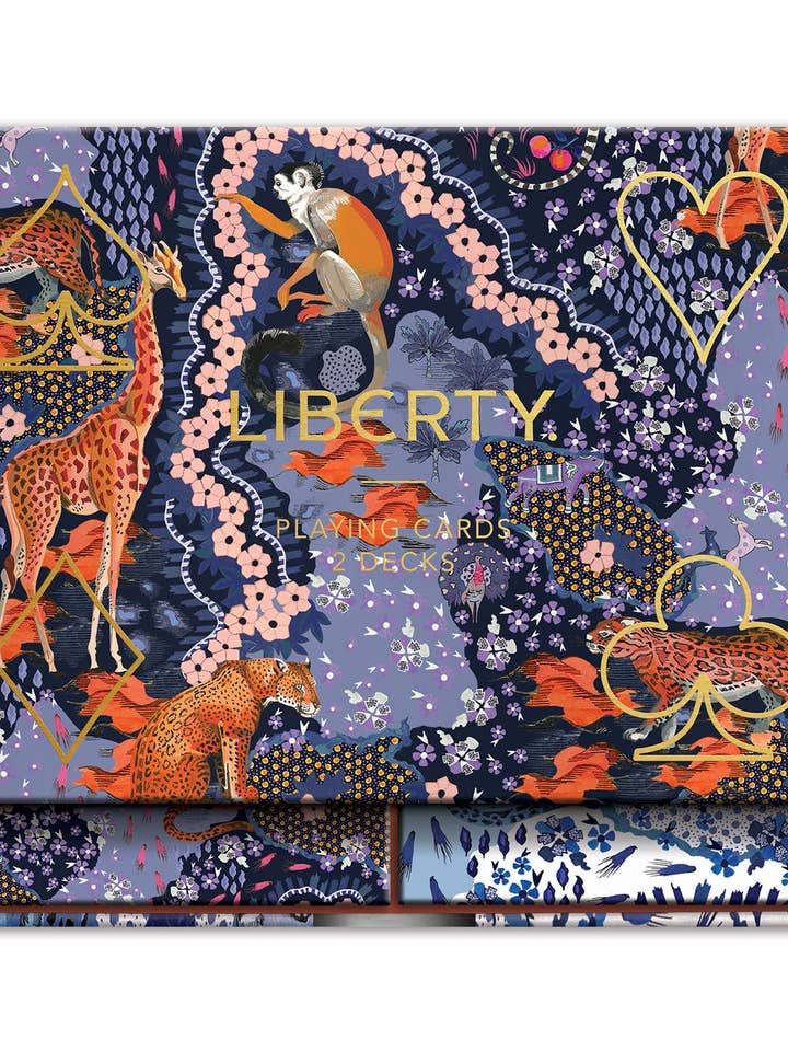 Liberty Maxine Playing Card Set for wholesale by Chronicle Books