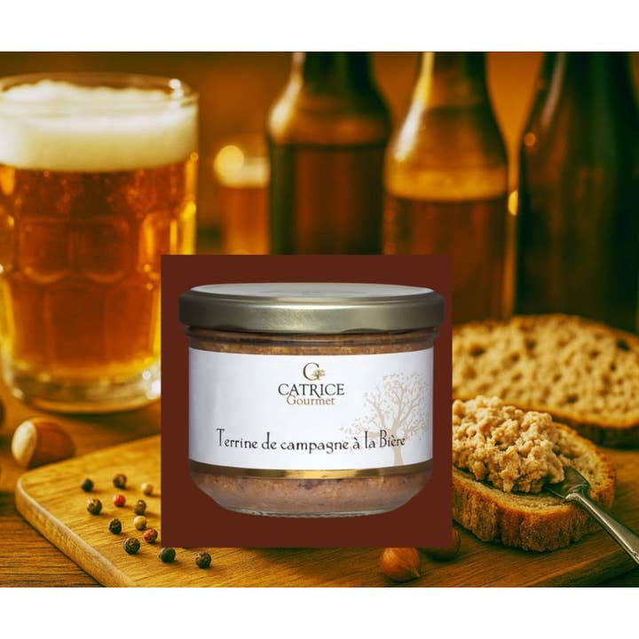 CATRICE GOURMET - Wholesale Preserves - Original terrine - Country terrine with beer 200g1