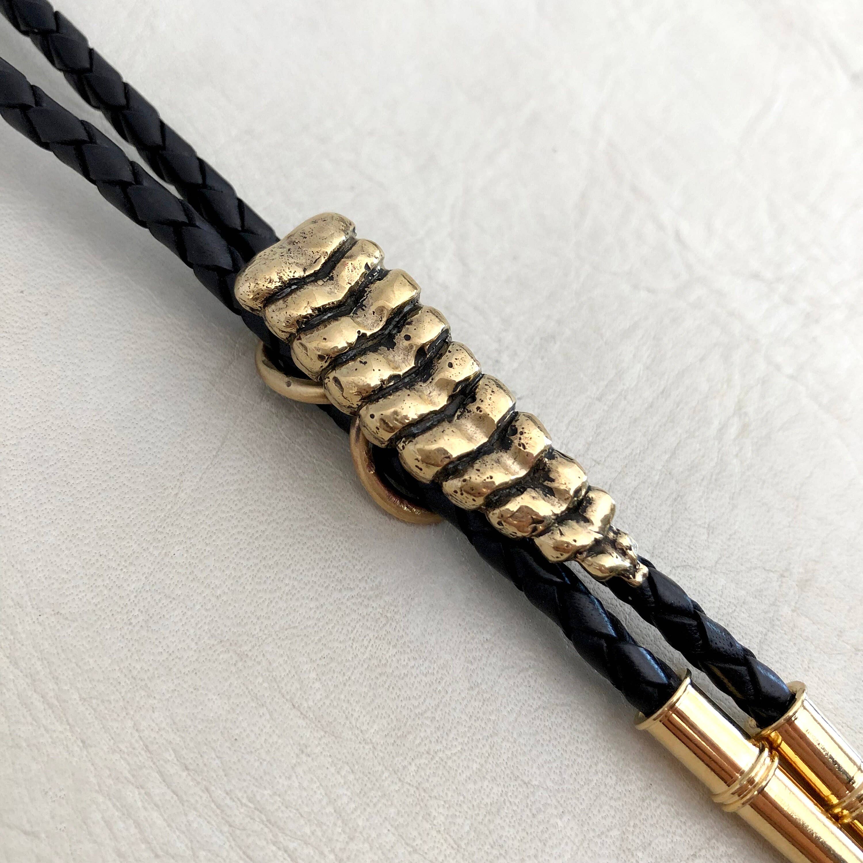 HELIOTROPE - Wholesale Jewelry - Men's - Snake Rattle Bolo Tie3
