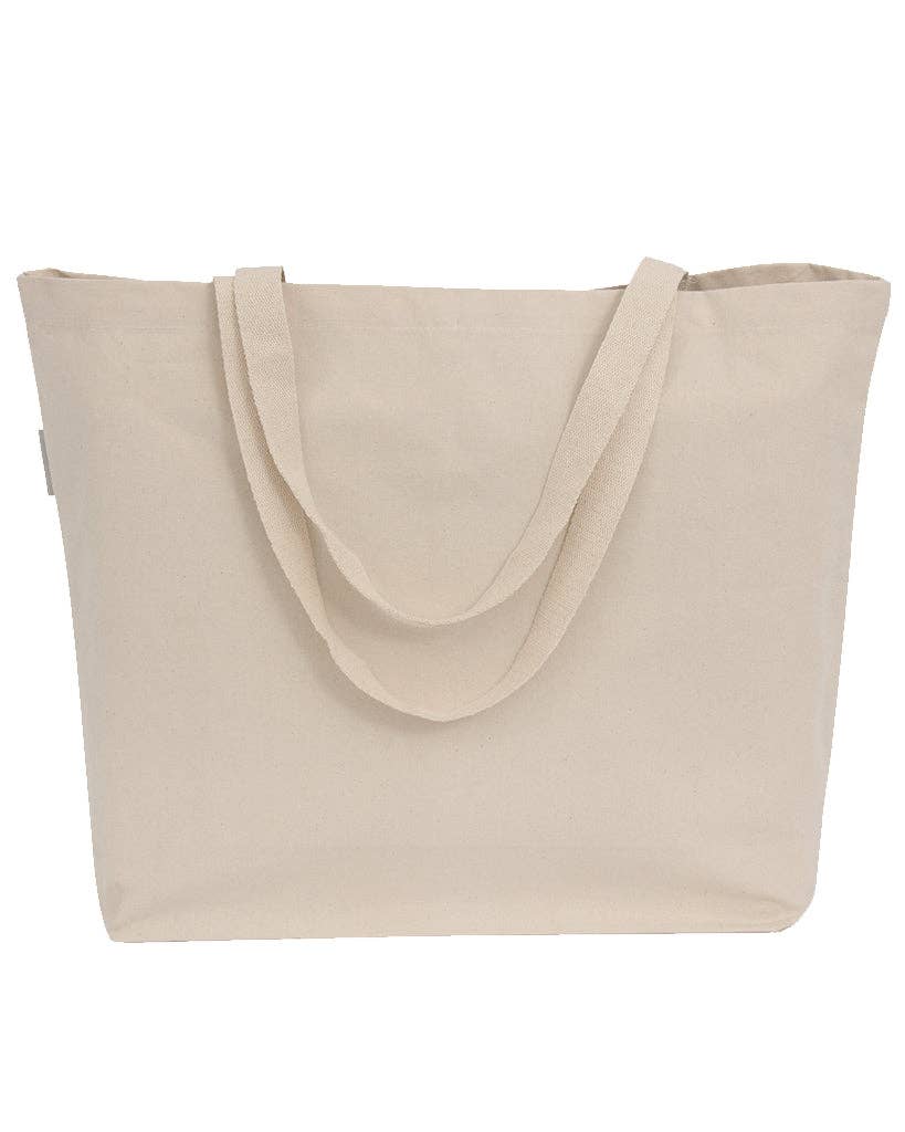 TBF - Wholesale Tote Bag - Women's - TBF Large Organic Canvas Shopping Tote Bags - OR2605