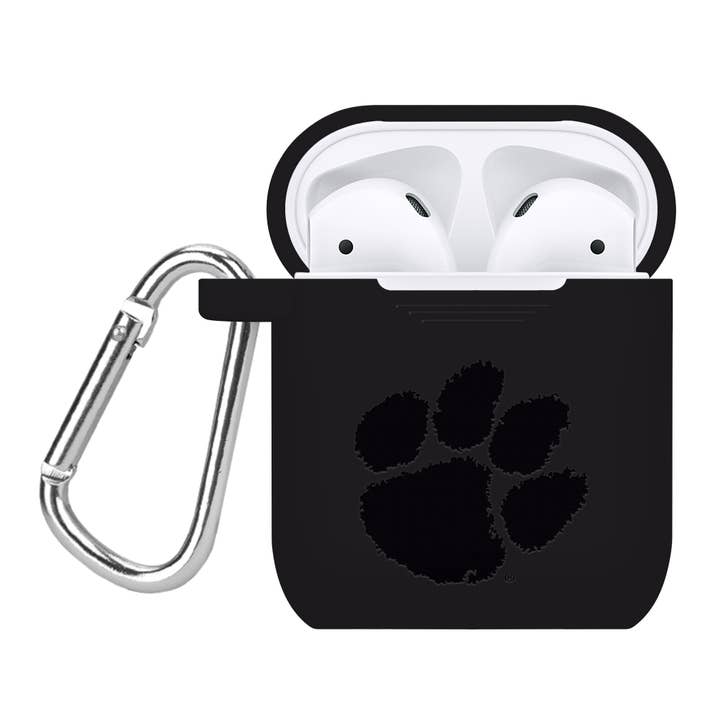 Affinity Bands - Wholesale Earphone/Headphone Case - Unisex - Clemson Tigers Engraved AirPods Case Cover