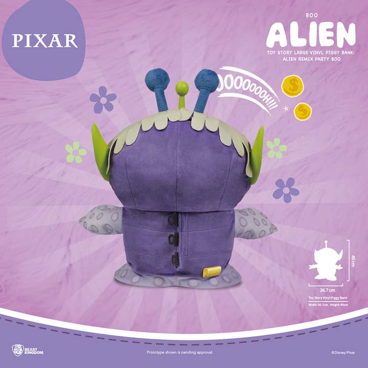 LM Treasures - Wholesale Money/Piggy Bank - Toy Story Alien Lotso Piggy Bank Statue7