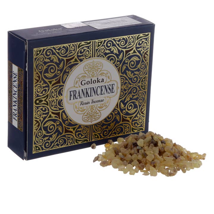 Puckator Ltd – wholesale Incense – Goloka Incense Resin Frankincense 30g