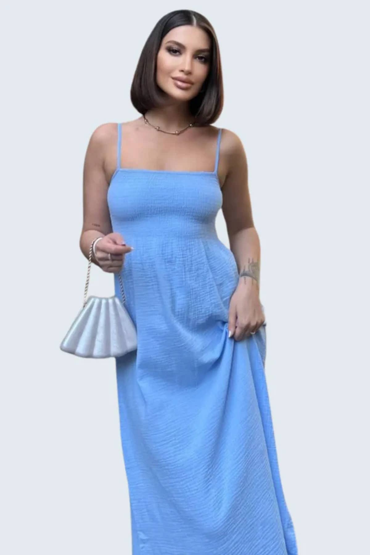 My 9Teen - Wholesale Dress - Women's - Tank Muslin Dress3