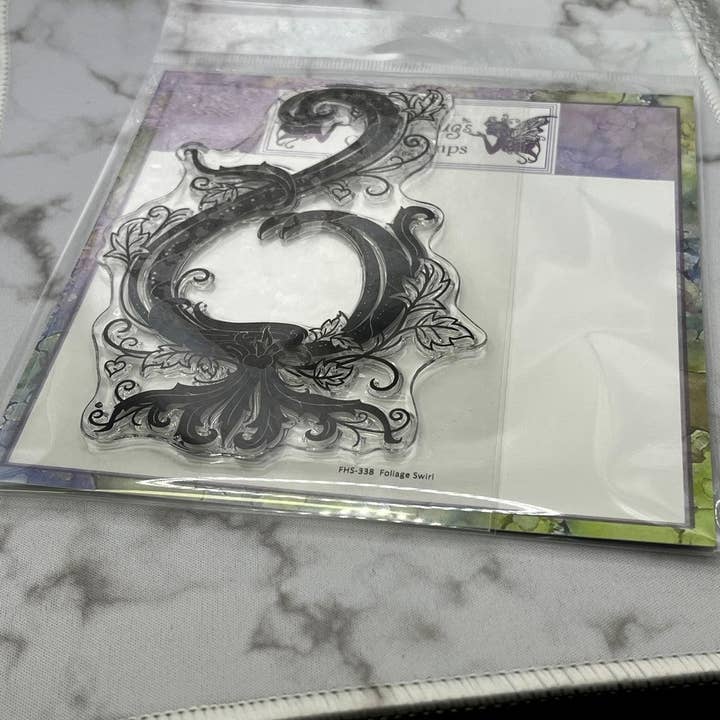 Fairy Hugs Stempel - Laub Swirl für den Großhandel von Fairy Hugs