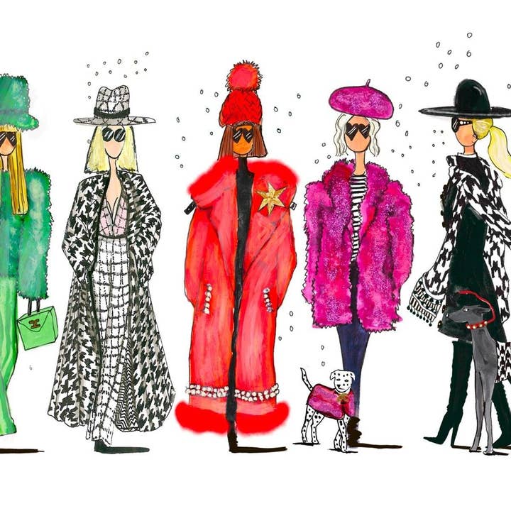 IMAGEM DE BONECAS POP GLAM SQUAD por atacado de Charlotte Posner