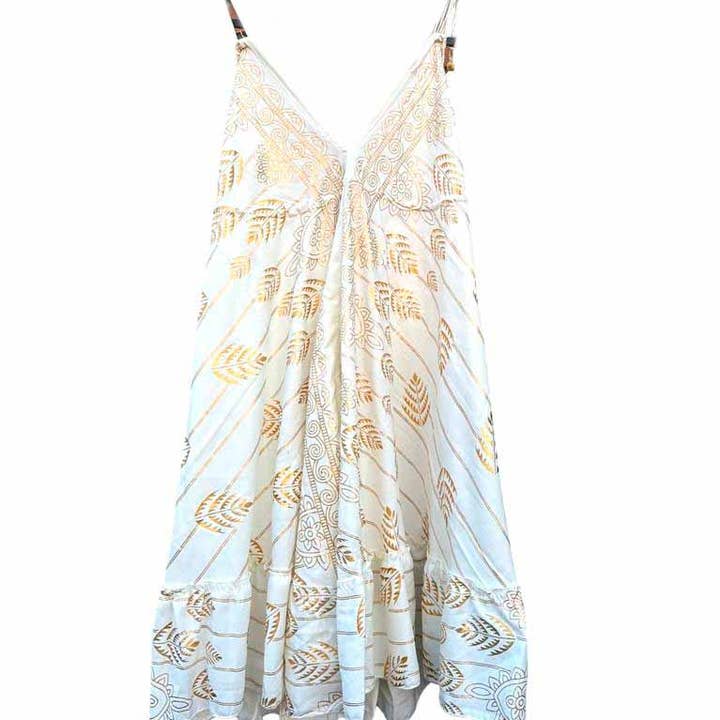 Lang indisk kjole til kvinder med efterårsdesign - Pronto Moda for engroshandel hos Chenson & Gorett