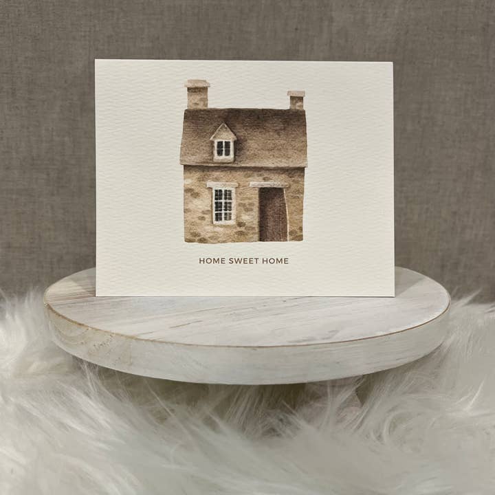 Paper Kuts - Wholesale Housewarming Card - "Home Sweet Home" New Home Card, Includes Kraft Envelope1