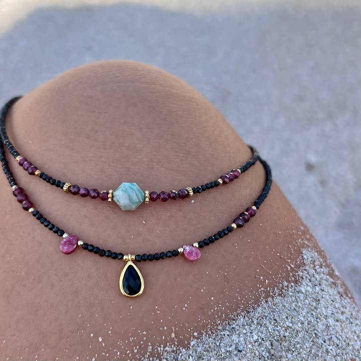 Nativa Jewels - Wholesale Beaded/Pearl Necklace - MOON NECKLACE1