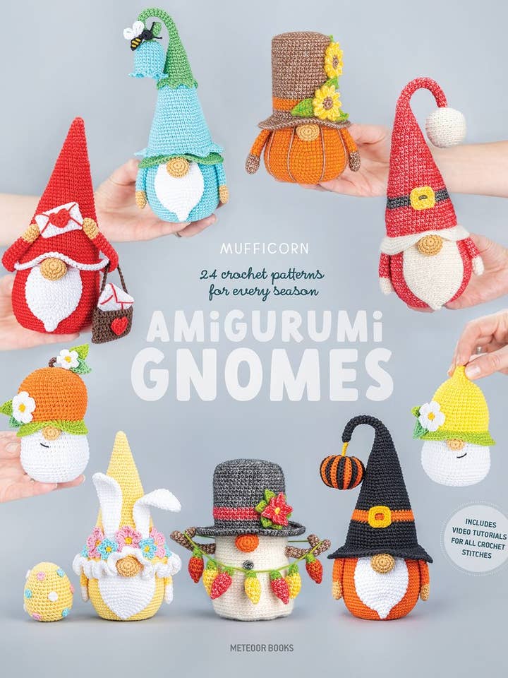 Amigurumi Gnomes for wholesale by Independent Publishers Group