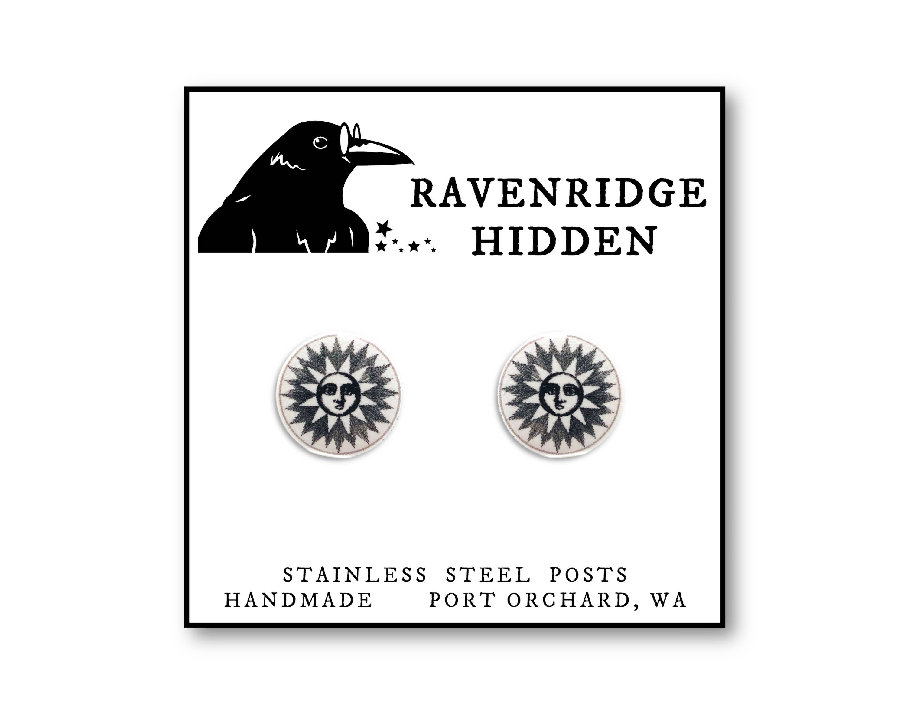 Ravenridge Hidden - Wholesale Stud/Post Earrings - Sun Earrings0