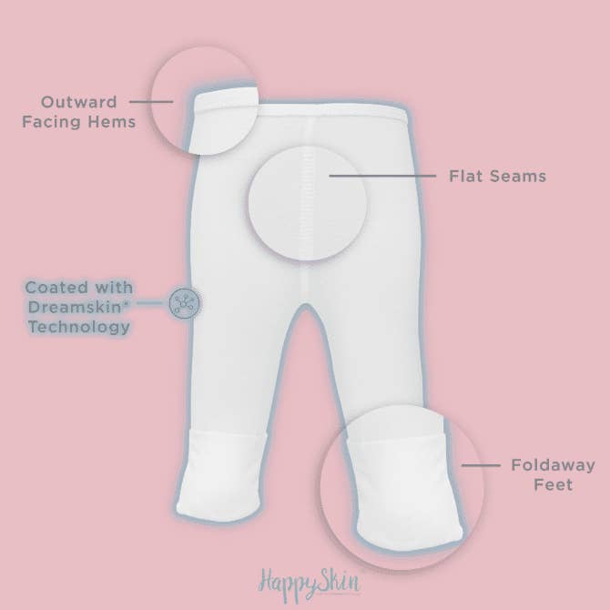 HappySkin – Großhandel Fashion-Leggings – Kinder – Beruhigende Baby-Gamaschen für Ekzeme1