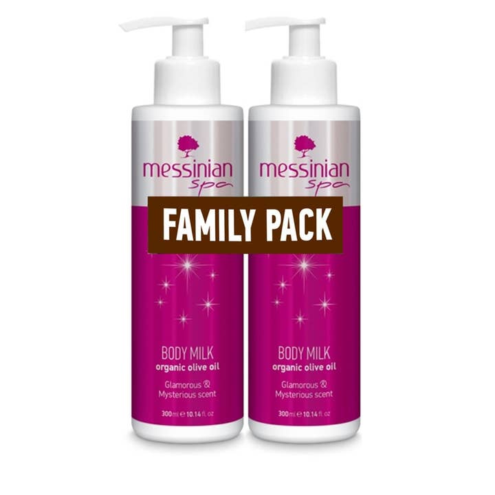 Familienpackung Körpermilch Glamorous & Mysterious Duft für den Großhandel von IngrossoBeauty by INCI Srl