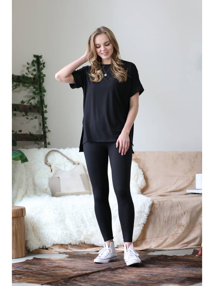 42POPS - Wholesale Lounge Set - Women's - ',..Microfiber Top & Leggings 2pc Set