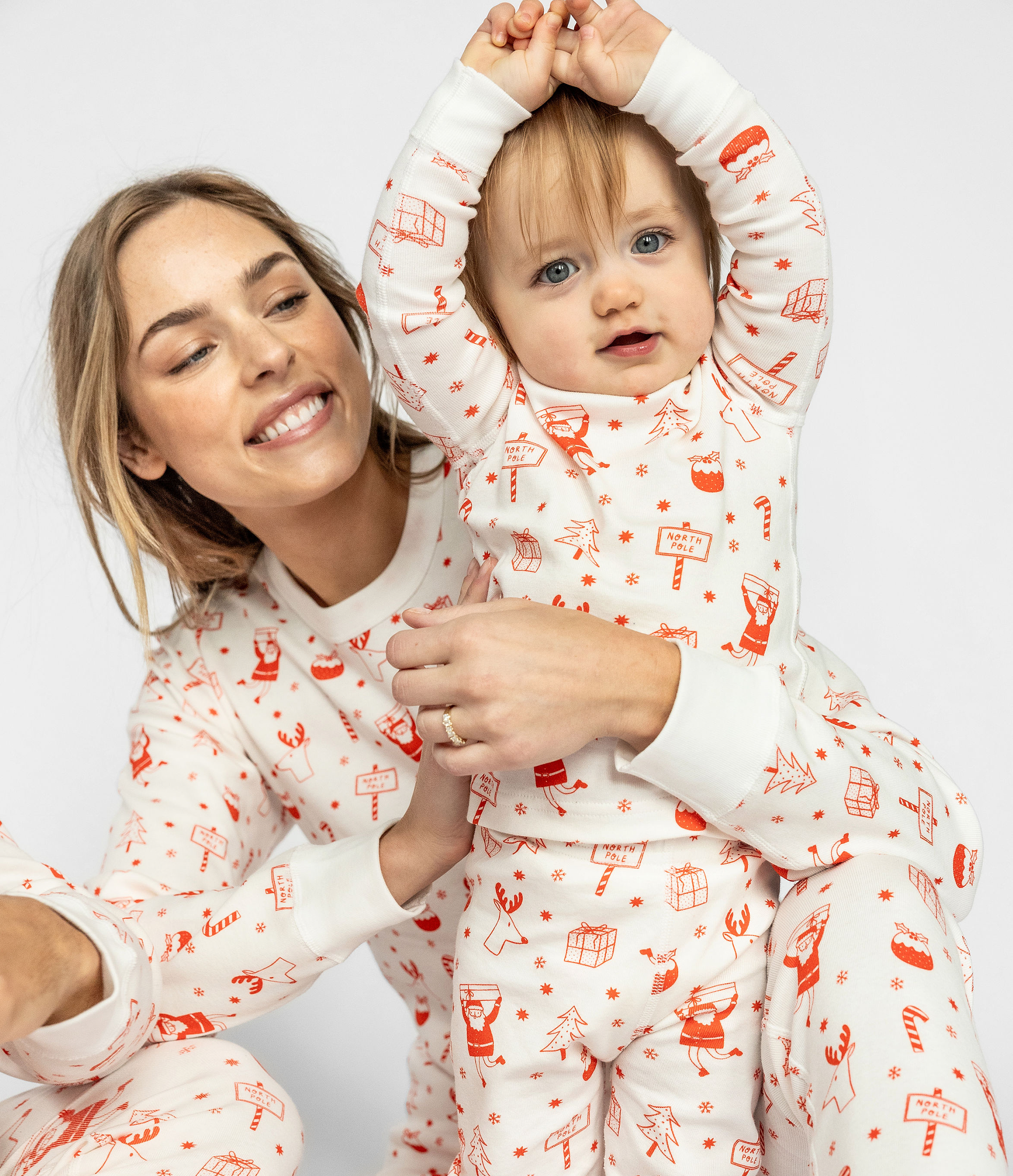 SMALLER THINGS – wholesale Sleepwear set – Kids – Goodnight, North Pole Kids Pajamas1