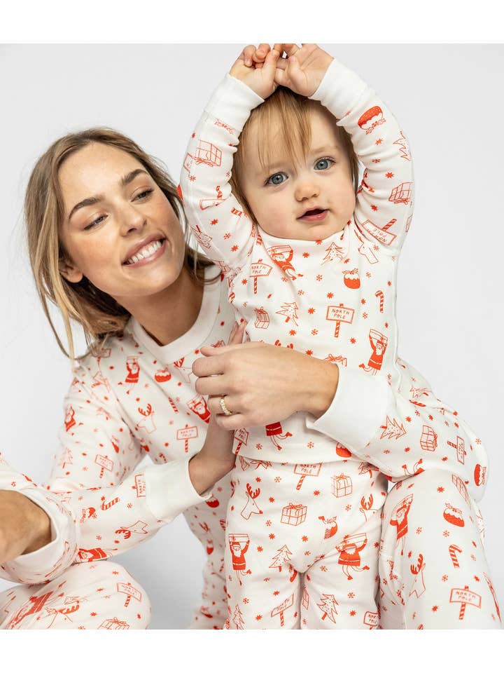 SMALLER THINGS - Wholesale Sleepwear Set - Kids - Goodnight, North Pole Kids Pajamas1