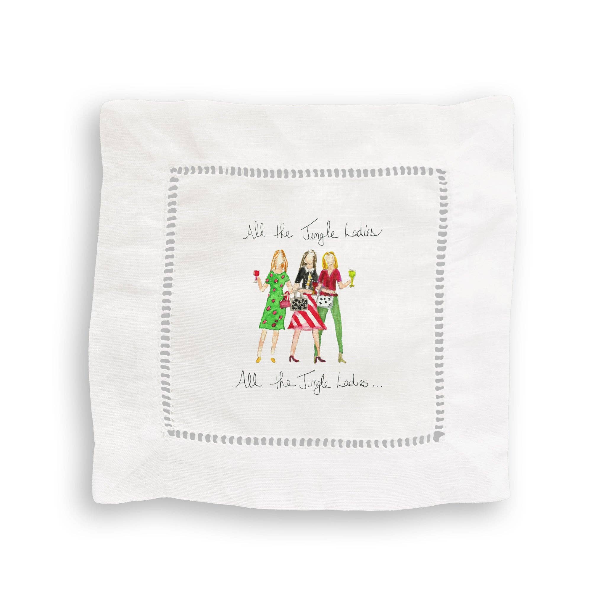 French Graffiti – Toalha de chá por atacado – Todas as mulheres do Jingle4