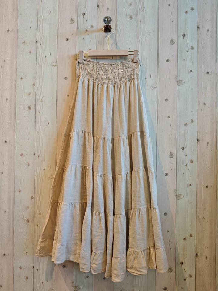 Linen & More - Wholesale Skirt – Women’s - REF 80212 100% LINEN SKIRT7