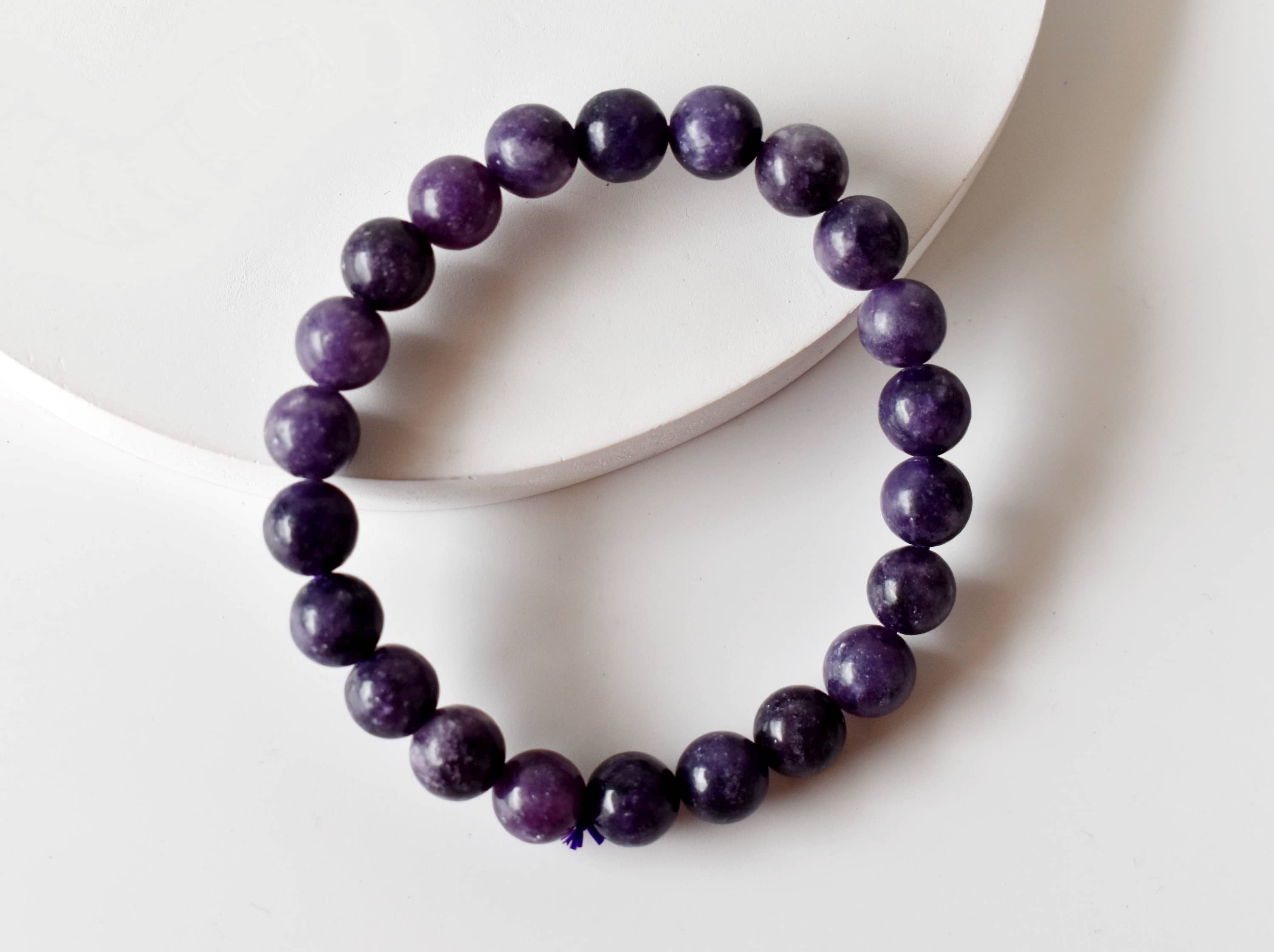 Soothing Crystals - Wholesale Beaded Bracelet - Healing Bracelet | Lepidolite | Gemstone Bracelet2