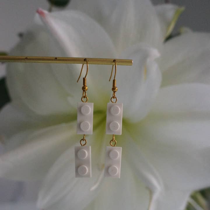 Brique d'Oreille - Wholesale Dangle Earrings - Gold dangling earrings - Les Papoteuses9