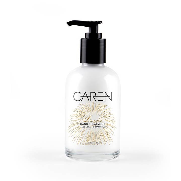 Caren Hand Treatment - Dazzle - 8 oz Glass Bottle for wholesale by Caren Products