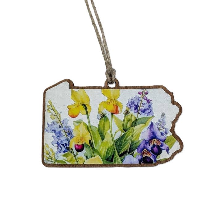 The Little Ornament Shop - Wholesale Ornament - Pennsylvania Mountain Sunrise Ornament