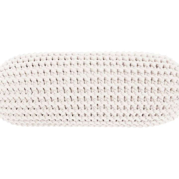 Coussin de cou en tricot | IVORY pour la vente par Zuri House