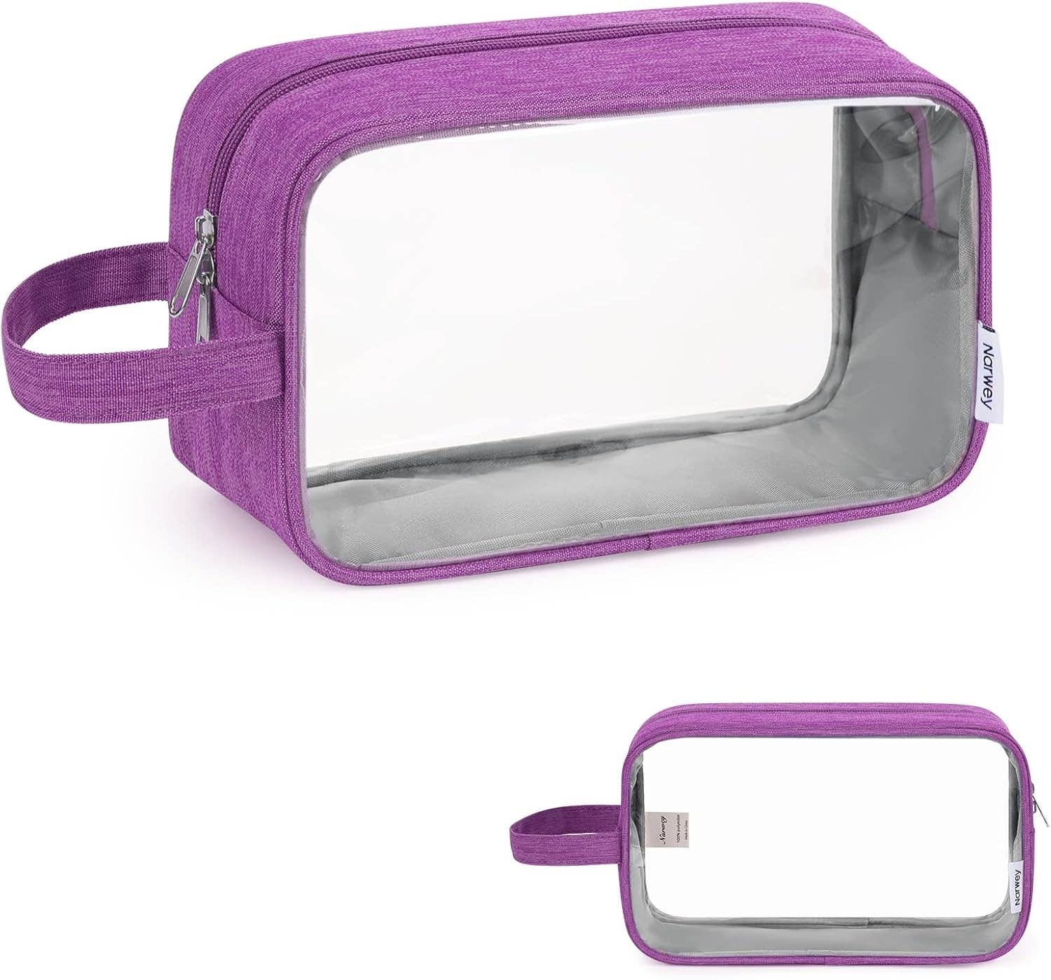 wandf - Wholesale Toiletry Bag - Women's - Clear Travel Toiletry Bag Makeup Bag Organizer with Zipper17