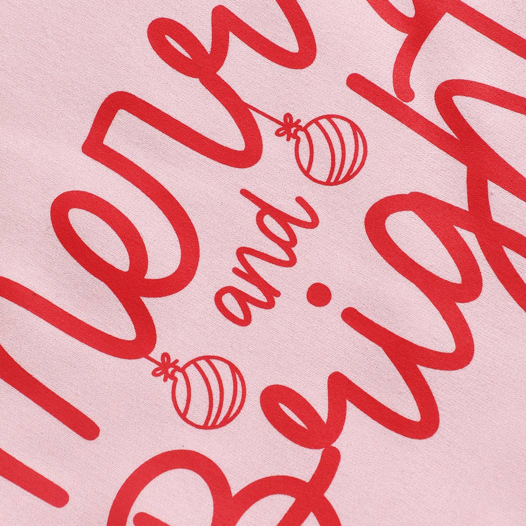 Fashion City - Wholesale Graphic Sweatshirt - Unisex - MERRY AND BRIGHT Heavyweight Fleece Sweatshirt3