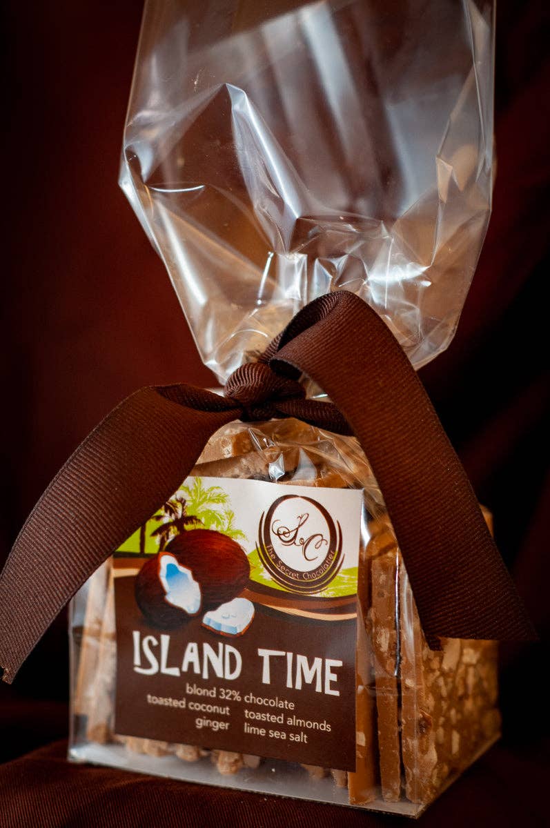 The Secret Chocolatier - Wholesale Chocolate Bar - Island Time Bark3