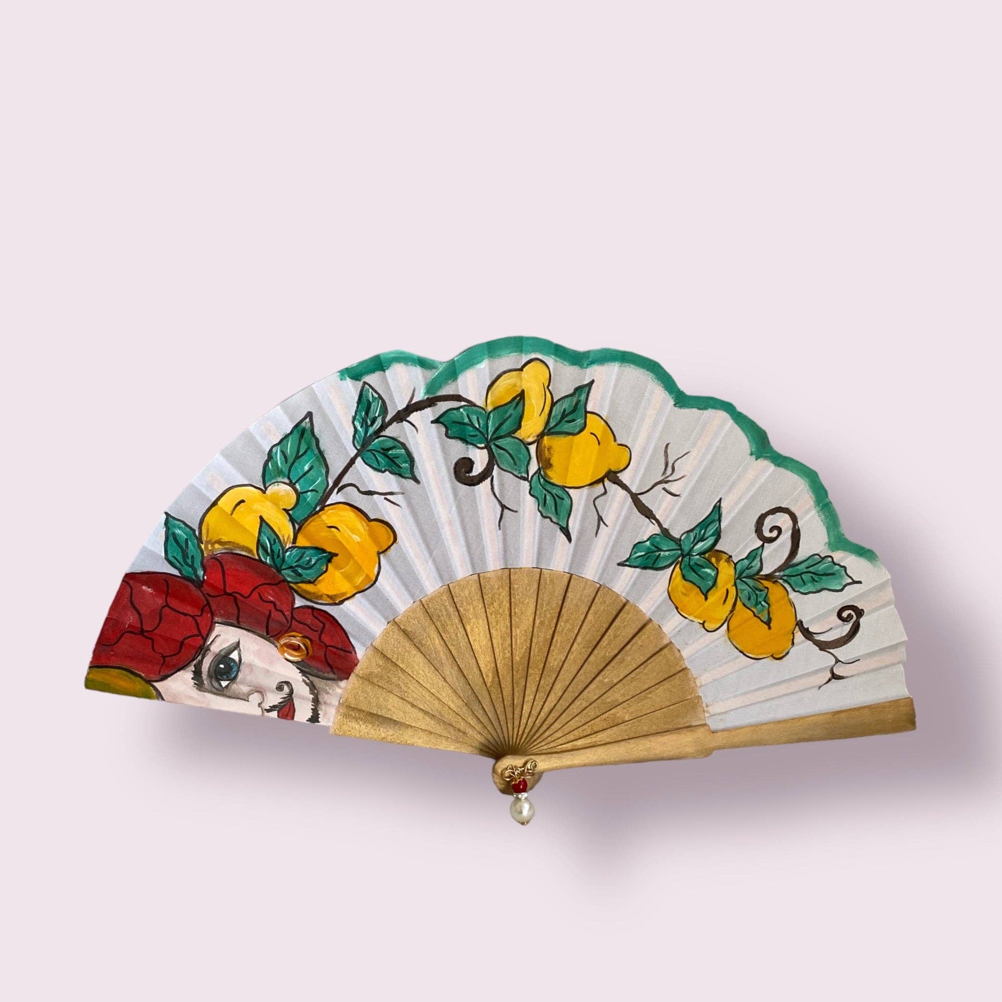 Arte e sfizio - Wholesale Handheld Folding Fan - Sicilian fans2