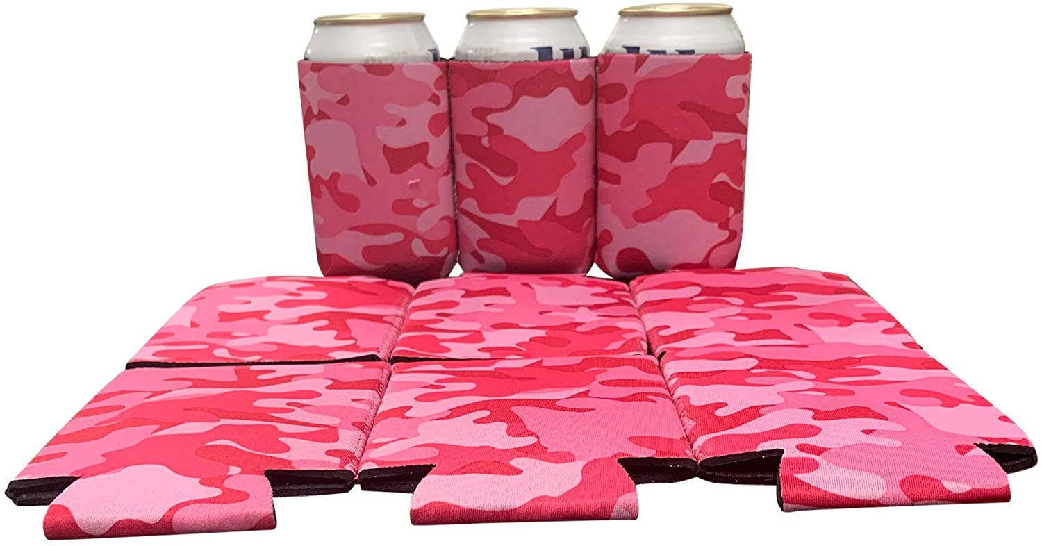 KP Kool Products - Wholesale Drink Huggers & Koozies - Blank Beer Can Cooler Sleeves, Plain Collapsible Soda Cover Coolies20