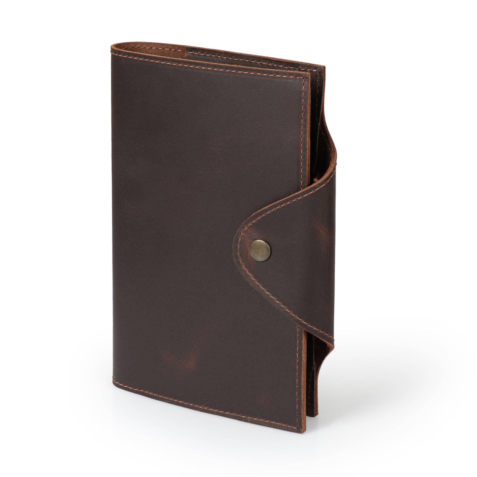 Londo - Wholesale Journal Cover - Londo Personalized Top Grain Leather Portfolio with Notepad (Snap Closure & Lock)41