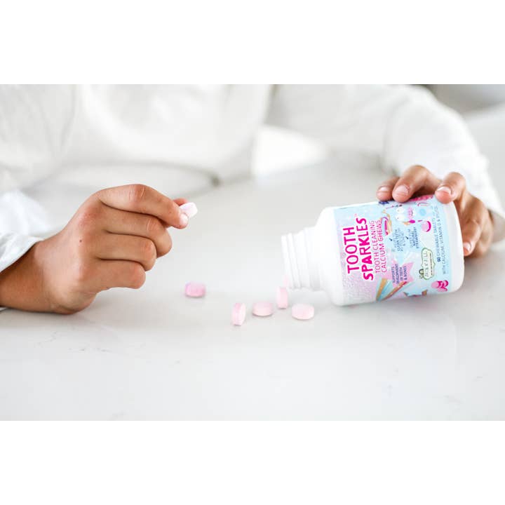 Jack N' Jill Kids - Wholesale Oral Supplement/Vitamin - Tooth Sparkles 60 pack - Tooth Cleaning chews