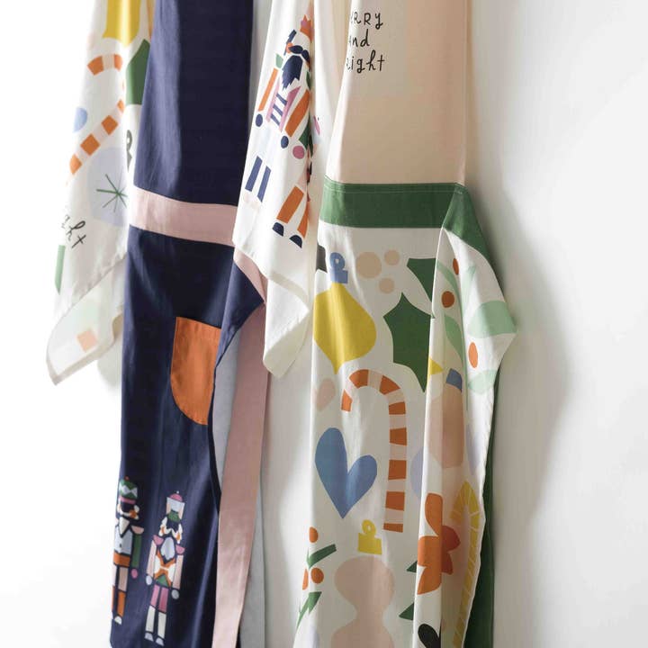 Peking Handicraft - Wholesale Apron - Nutcracker Print Apron - Ampersand