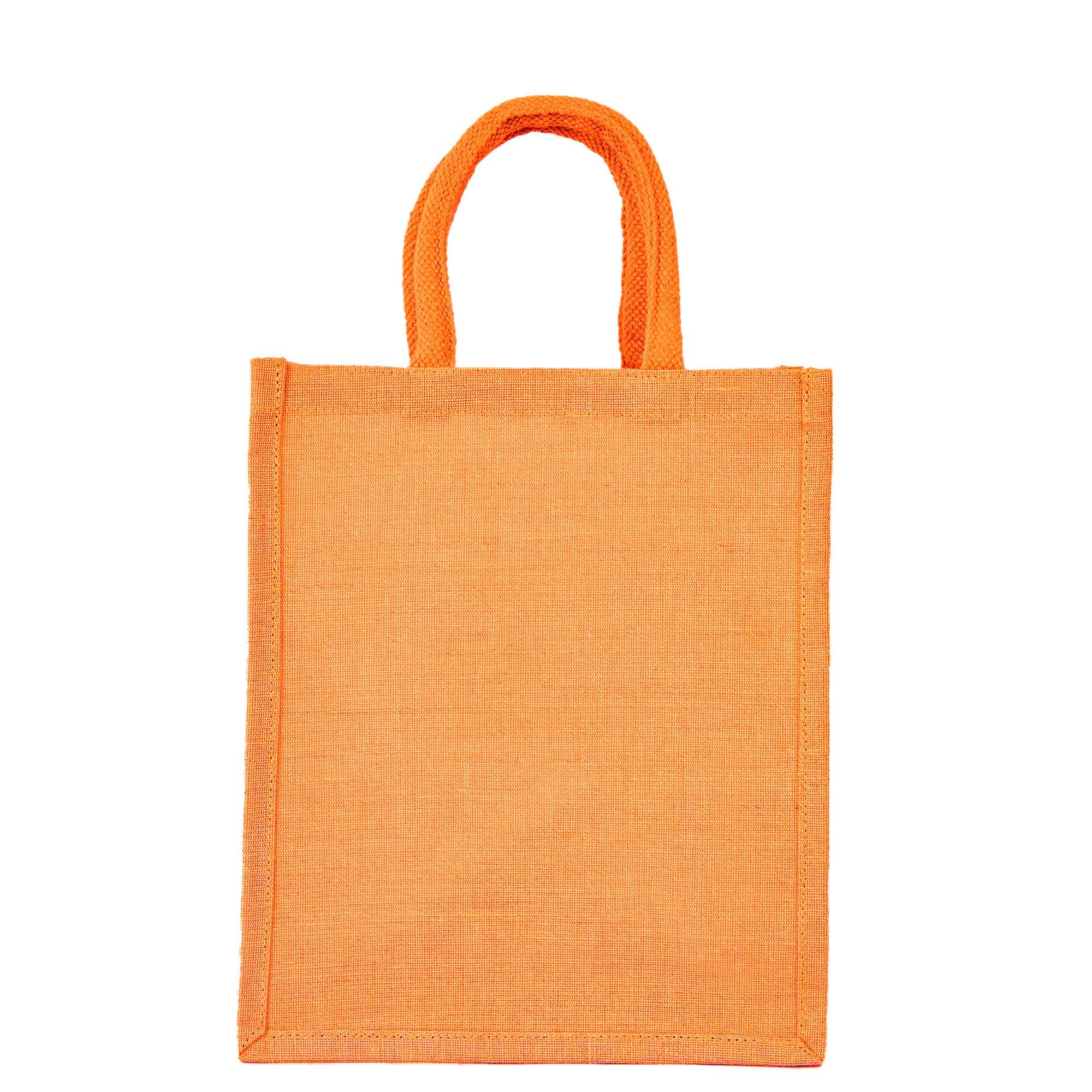 ecojutebags – Engroshandel Indkøbspose/indkøbstaske – 4 genanvendelige Juco-tasker med lomme og håndtag – 12x10x6 - Gave25