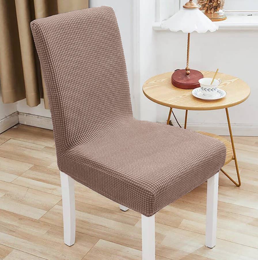 home mart goods - Vente Housses de chaise/canapé - Ensemble de 2 housses extensibles pour chaise de salle à manger, cuisine, bureau9